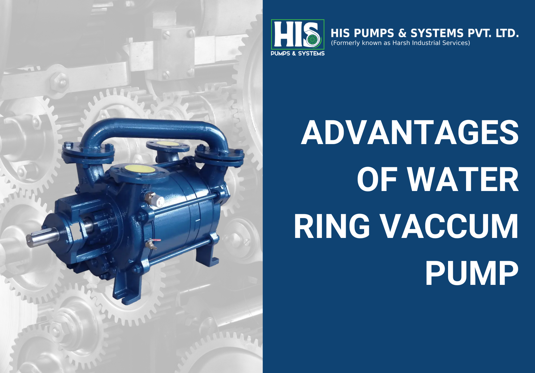 Advantages of Water Ring Vacuum Pumps for Industrial Users