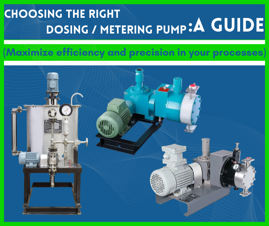 A Guide to Selecting the Best Dosing Metering Pump for Your Needs